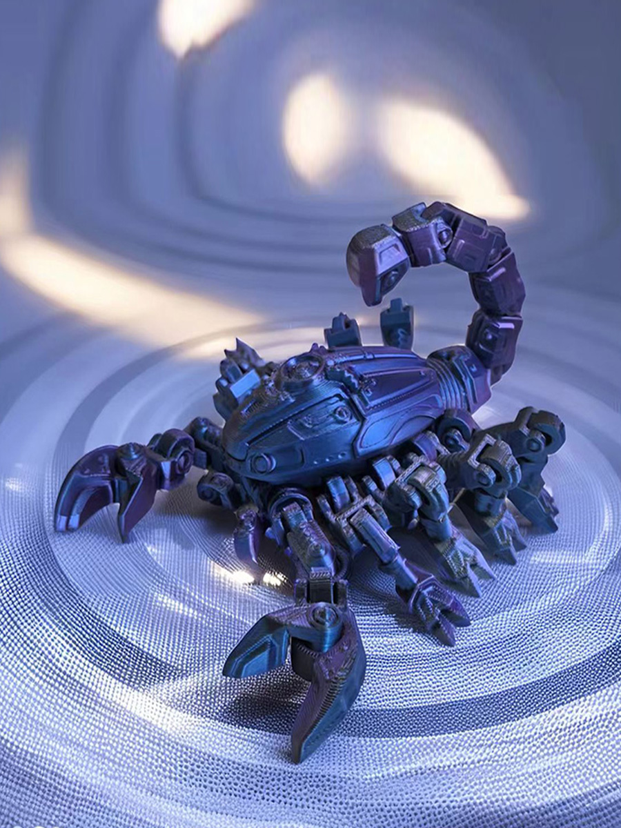 3D Printing Action Figure - Figura de acción de escorpión mecánico