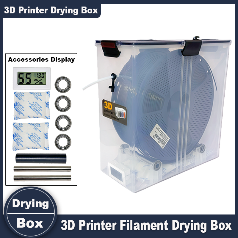 3D Printing Excavator - Caja de Almacenamiento de Filamento 3D
