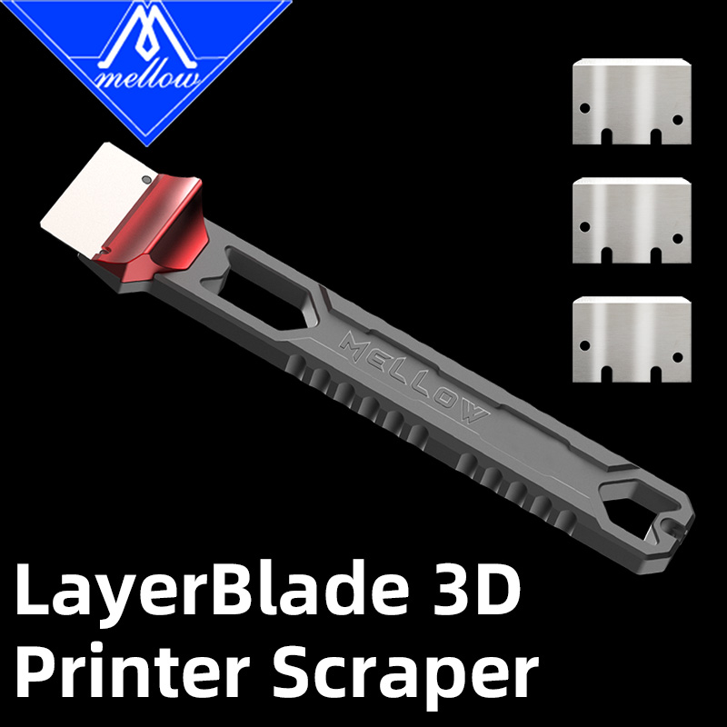 3D Printing Excavator - Mellow LadyerBlade Rascador de impresora 3D