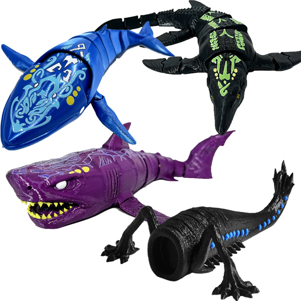 3D Printing Joint - Monstruos marinos Bloop, figura de acción