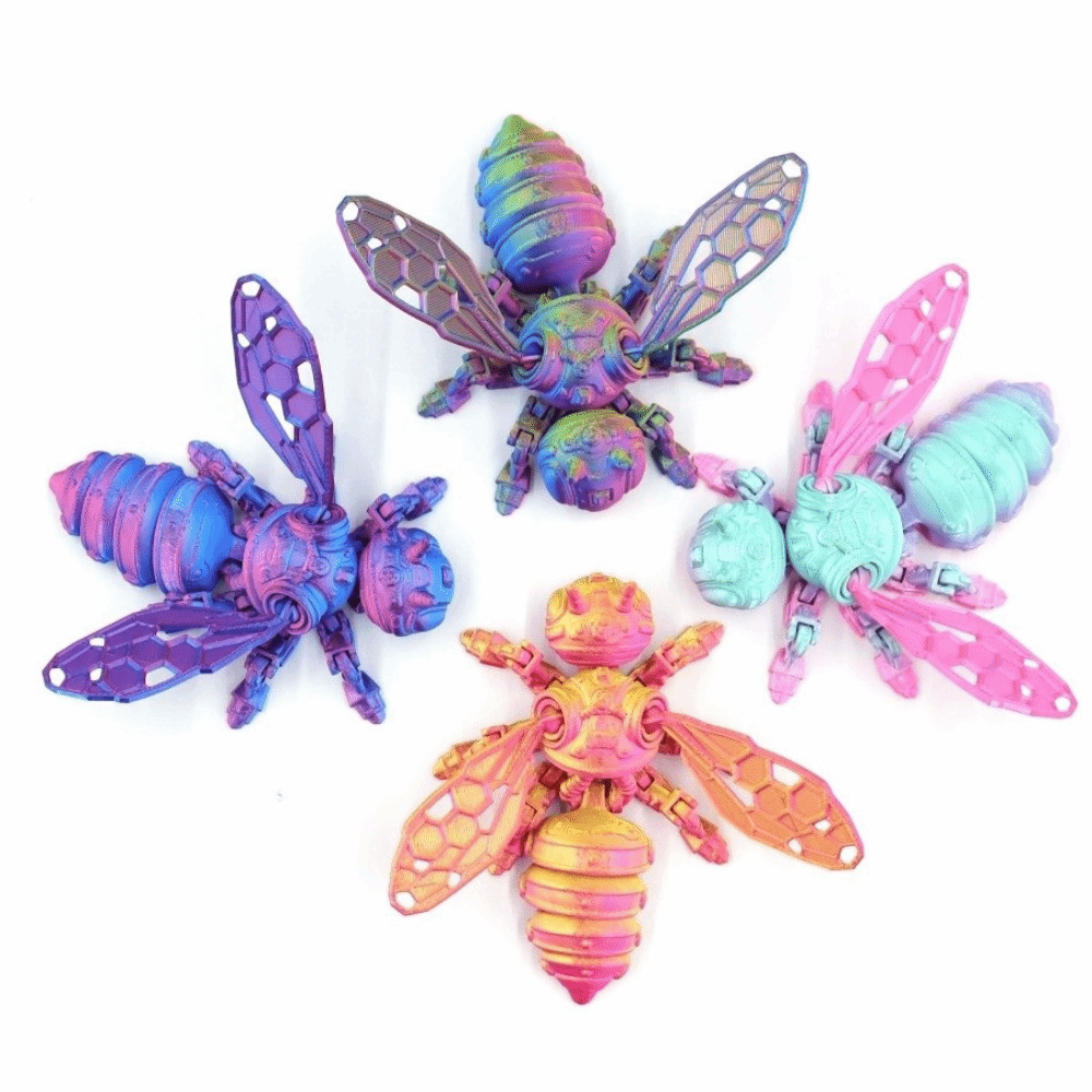 3D Printing Joint - Modelo de Abeja Impreso en 3D
