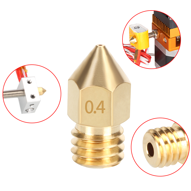Boquilla de latón MK8 0,2/0,3/ - 3D Printing Ender reseña y precio