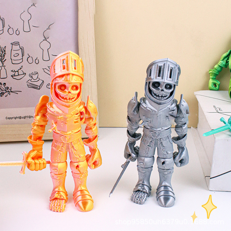 Figuras de acción de esqueleto - 3D Printing Action Figure reseña y precio