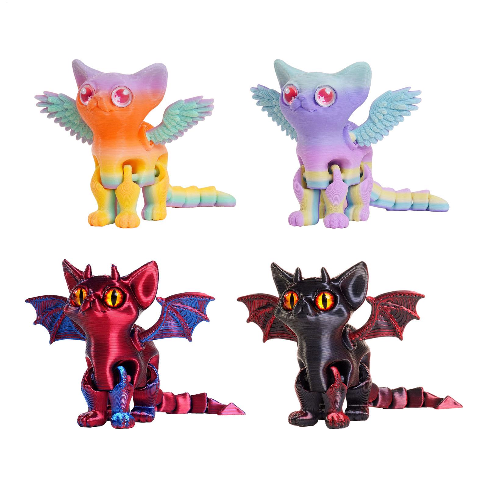 Figura de Gato Impresa en 3D,  - 3D Printing Joint reseña y precio