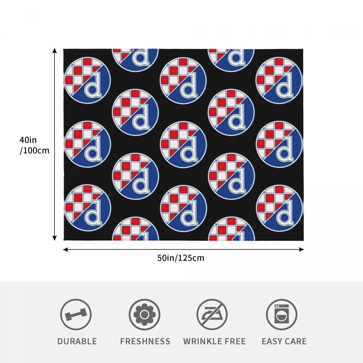 Manta de franela Dinamo Zagreb - 3D Printing Zagreb reseña y precio