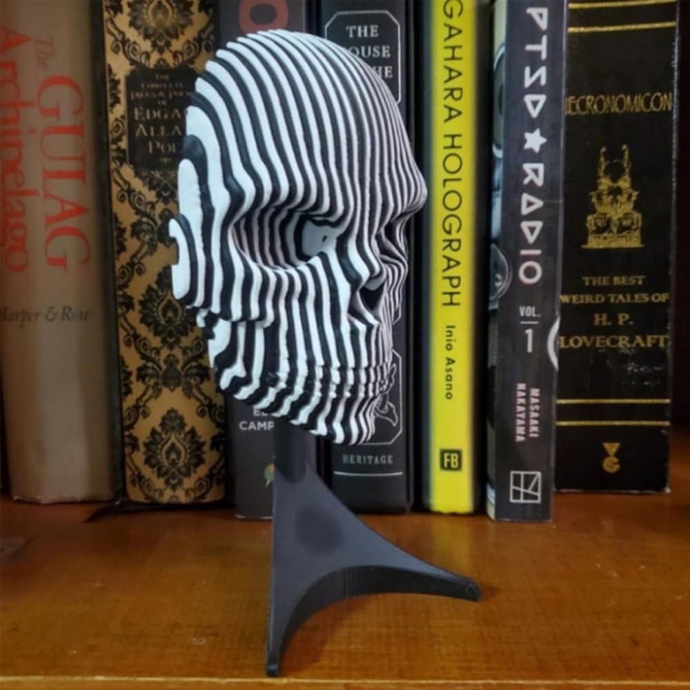 Ilusión Visual, calaveras con  - 3D Printing Simulator reseña y precio