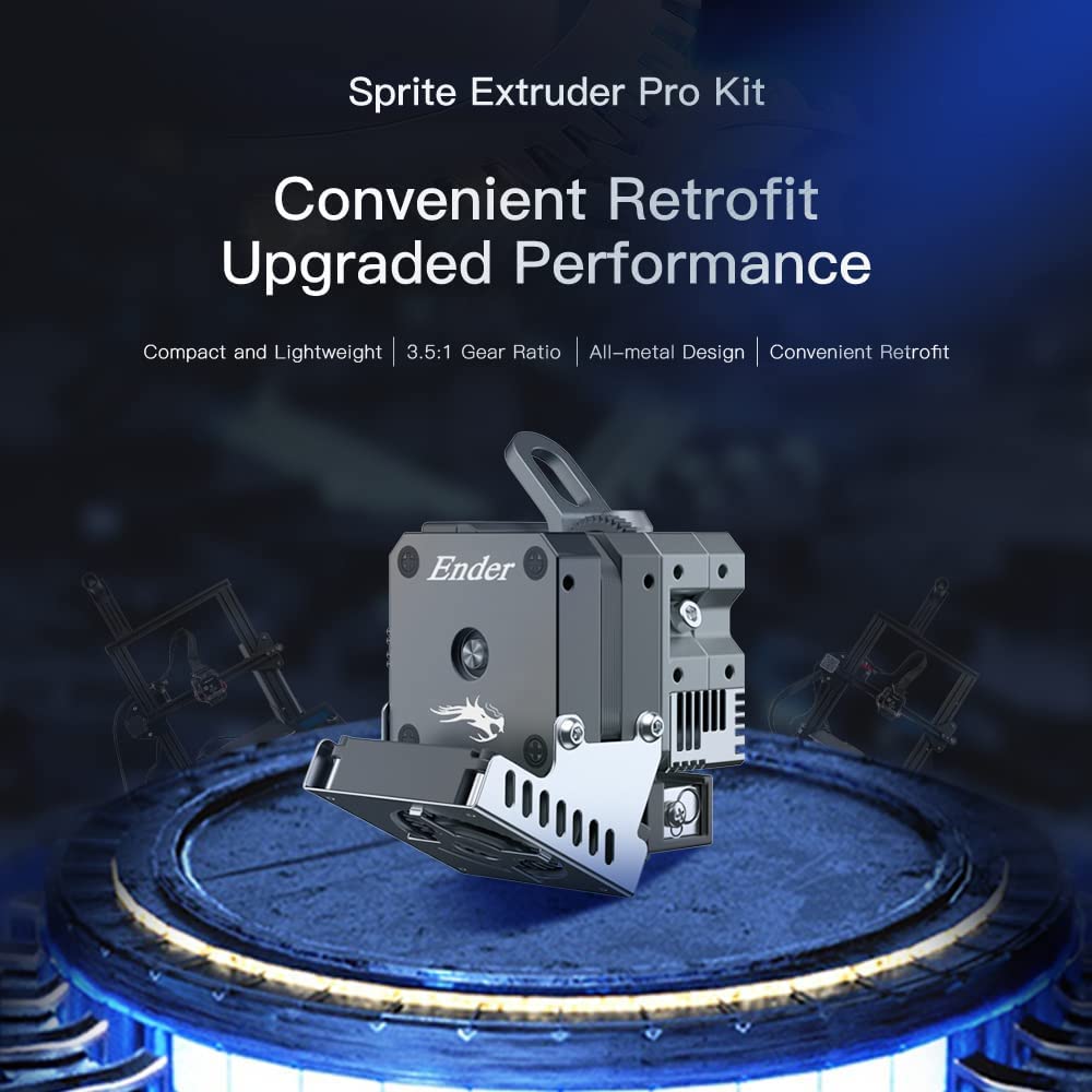 CREALITY Sprite Extrusora Pro  - 3D Printing Ender reseña y precio