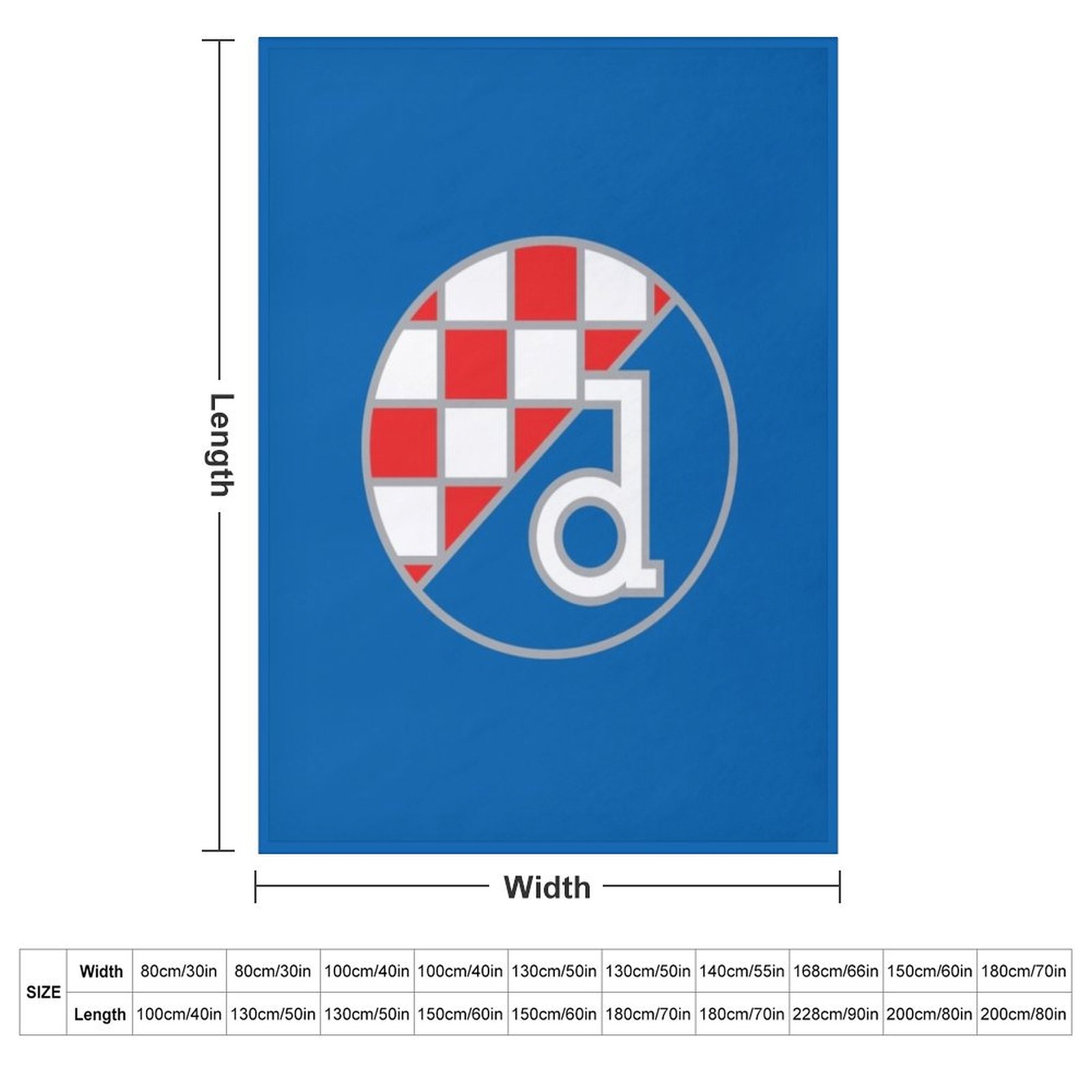 Manta decorativa del Dinamo Za - 3D Printing Zagreb reseña y precio