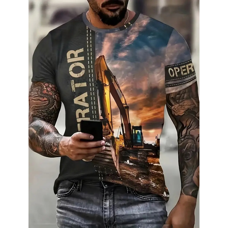 Camiseta personalizada con tu  - 3D Printing Excavator reseña y precio