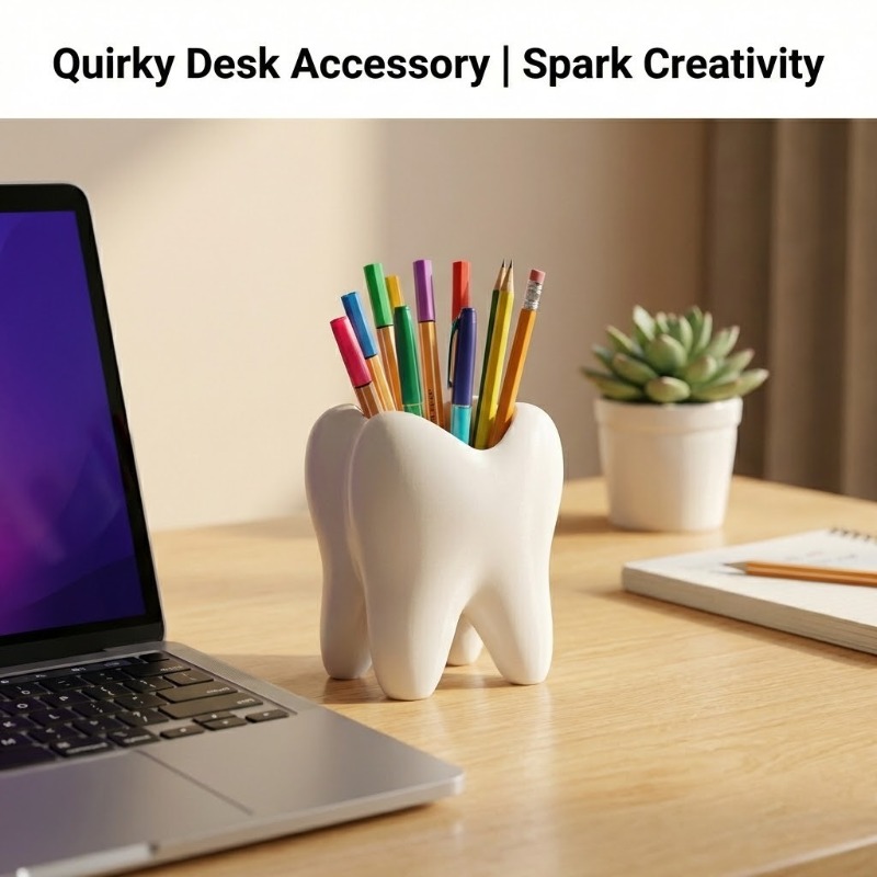 Organizador de Escritorio con  - 3D Printing Tooth reseña y precio