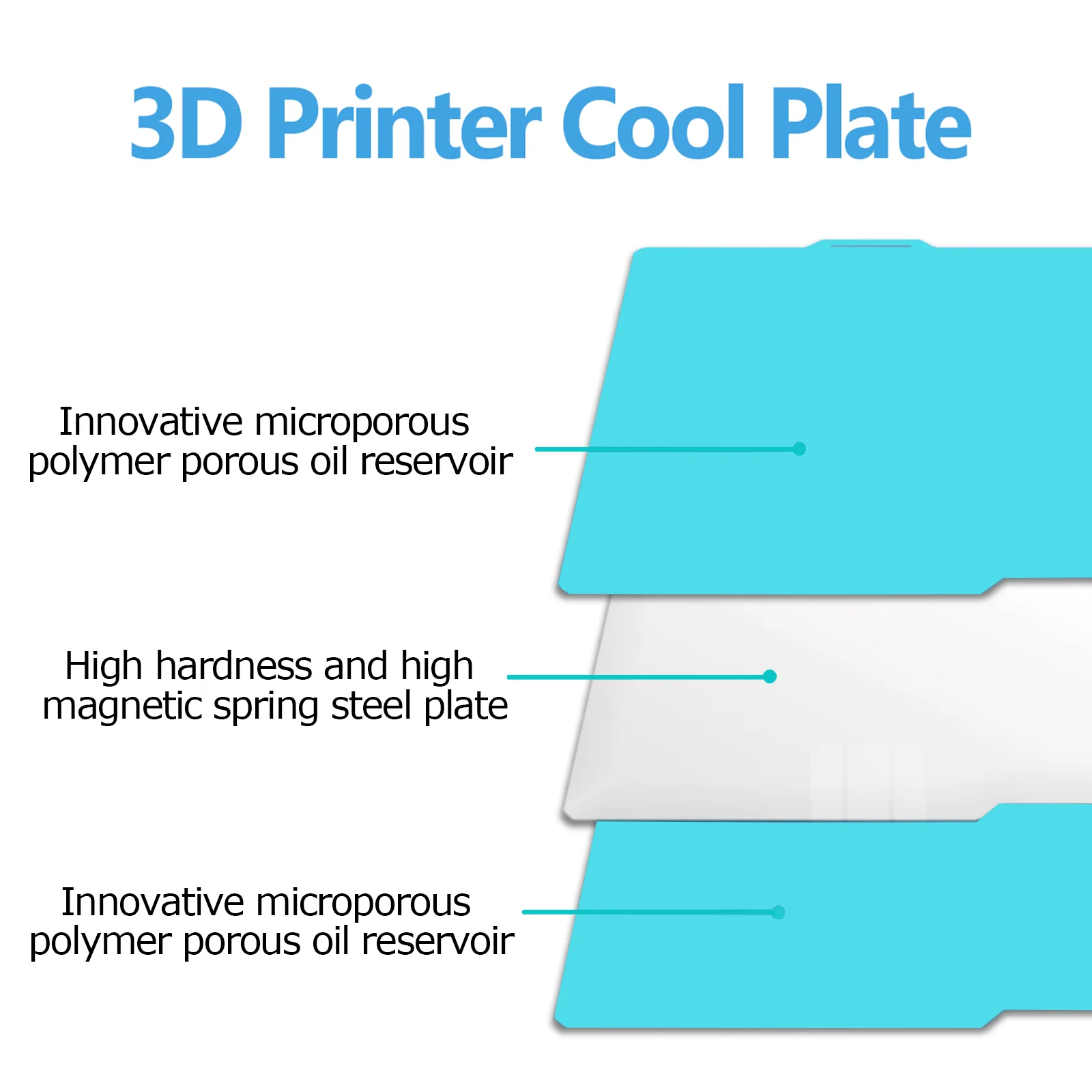 Placa de Construcción Fría Gla - 3D Printing Elegoo reseña y precio