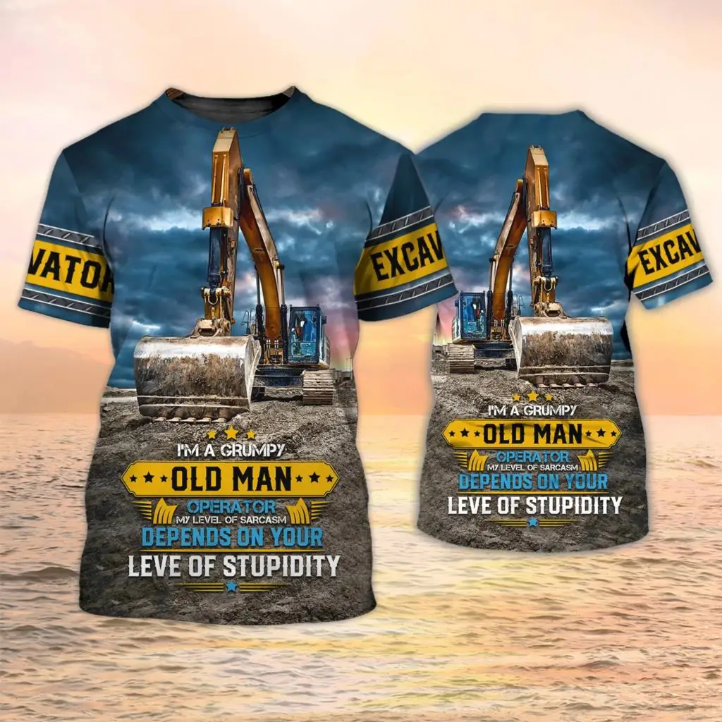 Camisetas de Excavadora con Es - 3D Printing Excavator reseña y precio