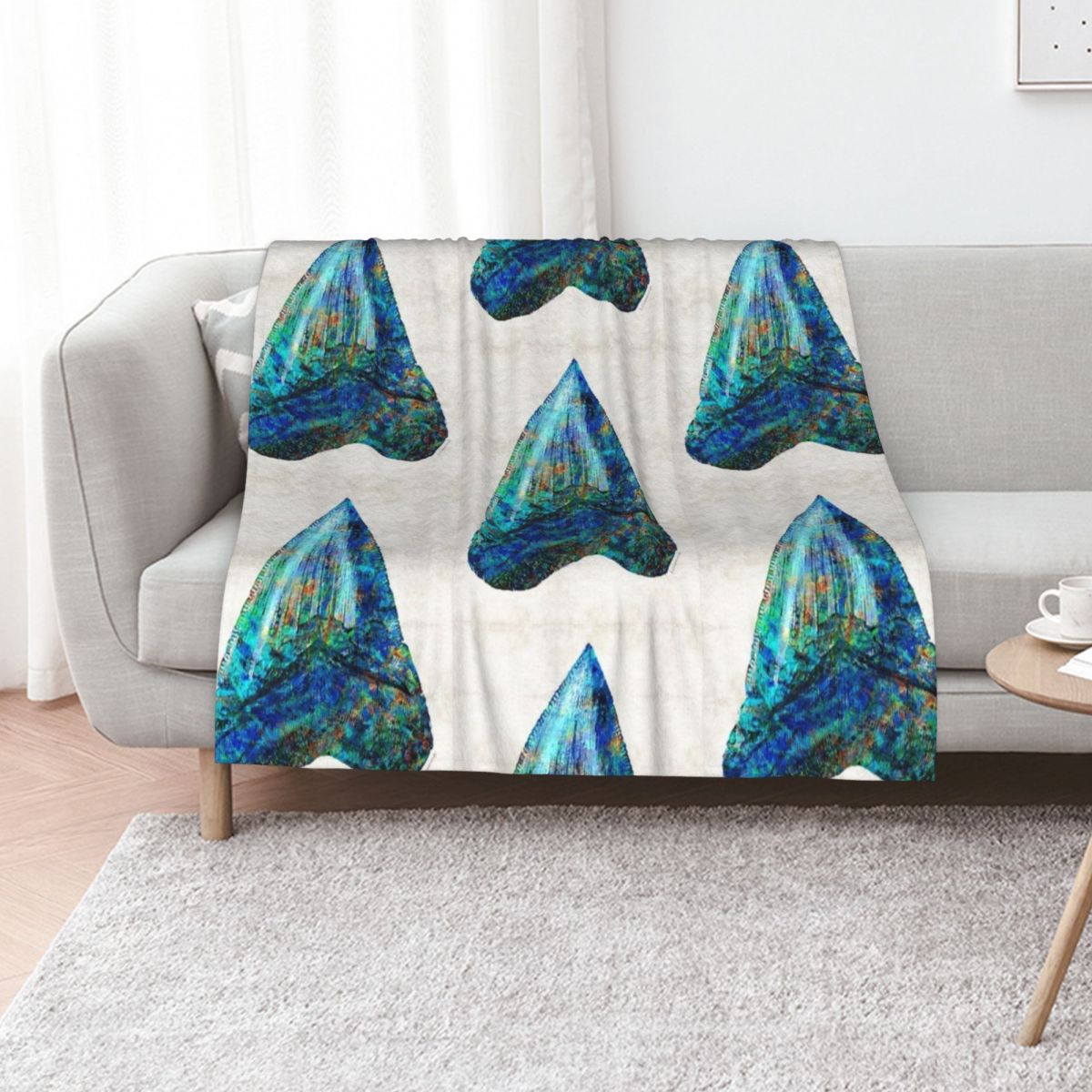 Blue Shark Tooth Art by Sharon - 3D Printing Tooth reseña y precio