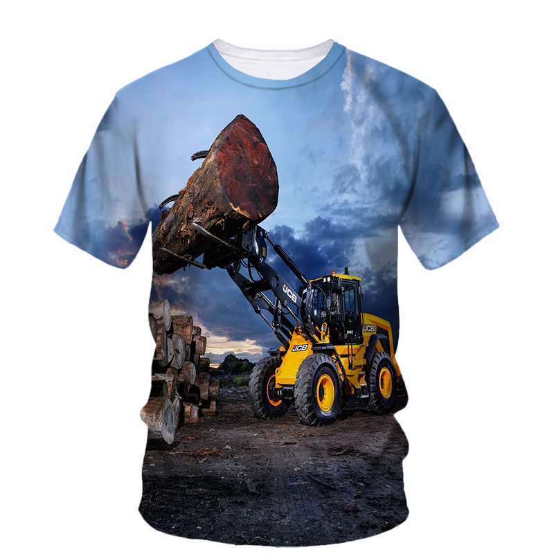 Camiseta estampada de excavado - 3D Printing Excavator reseña y precio
