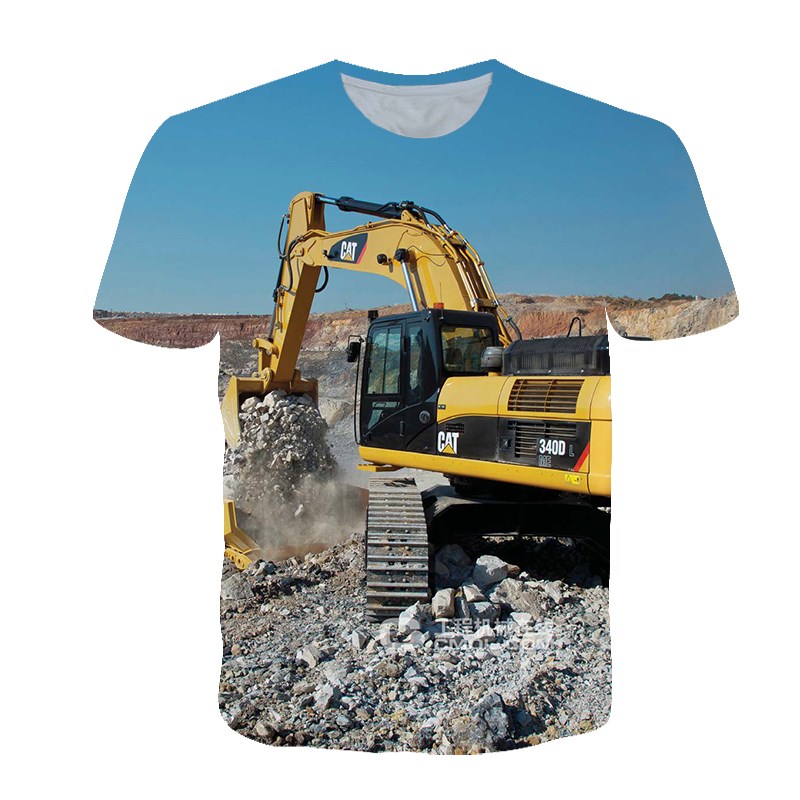 Camiseta personalizada de vera - 3D Printing Excavator reseña y precio