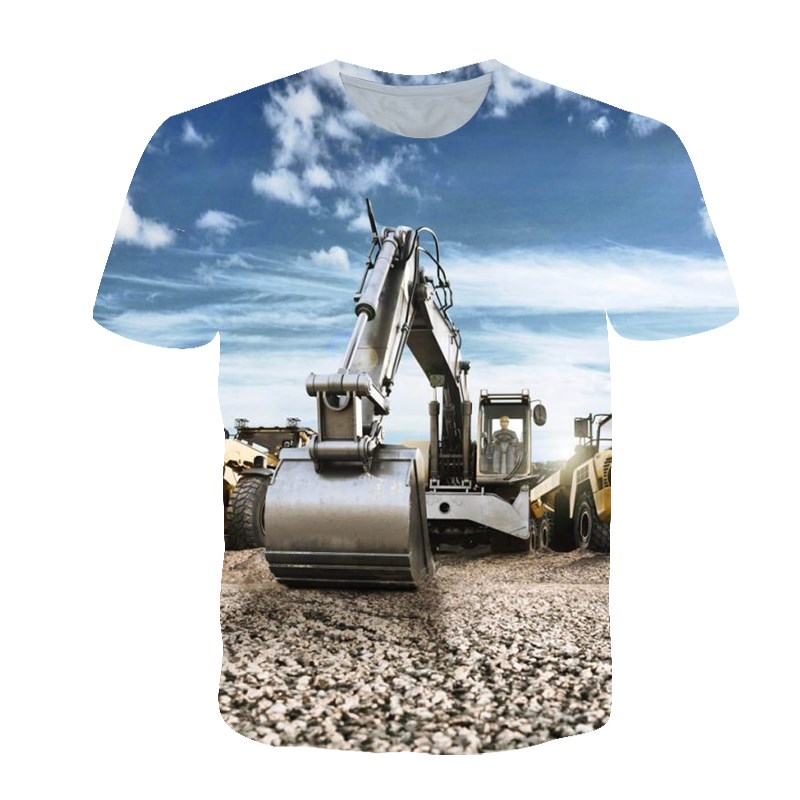 Camiseta personalizada de vera - 3D Printing Excavator reseña y precio