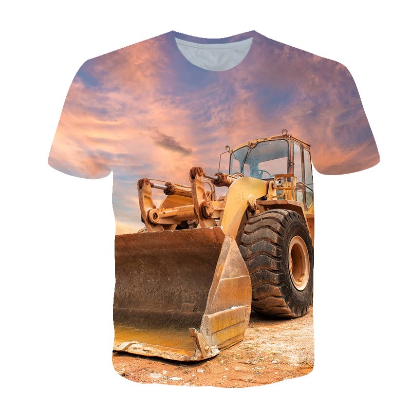 Camiseta personalizada de vera - 3D Printing Excavator reseña y precio