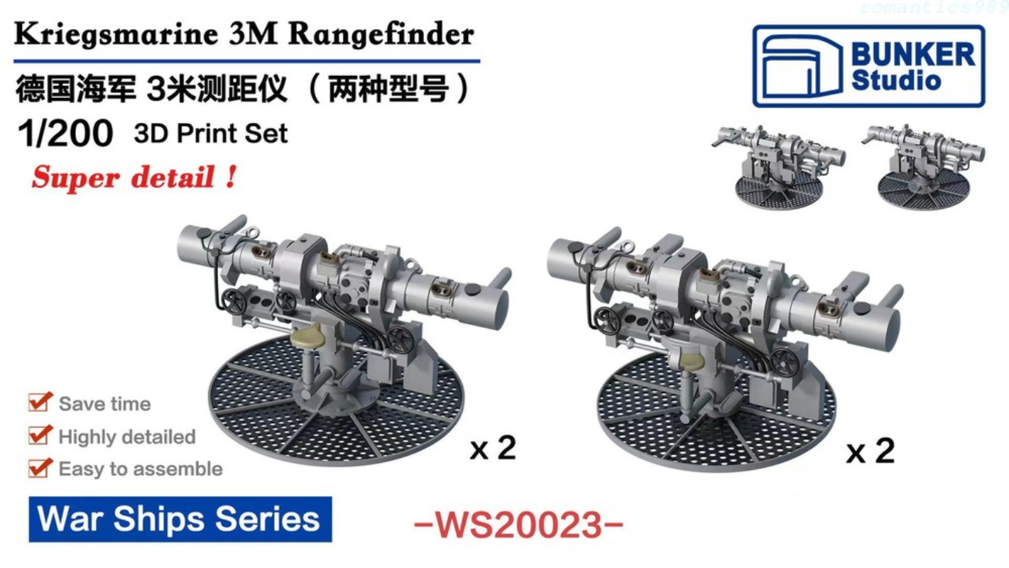 BUNKER Studio WS20023 1/200 Kr - 3D Printing Liquid reseña y precio
