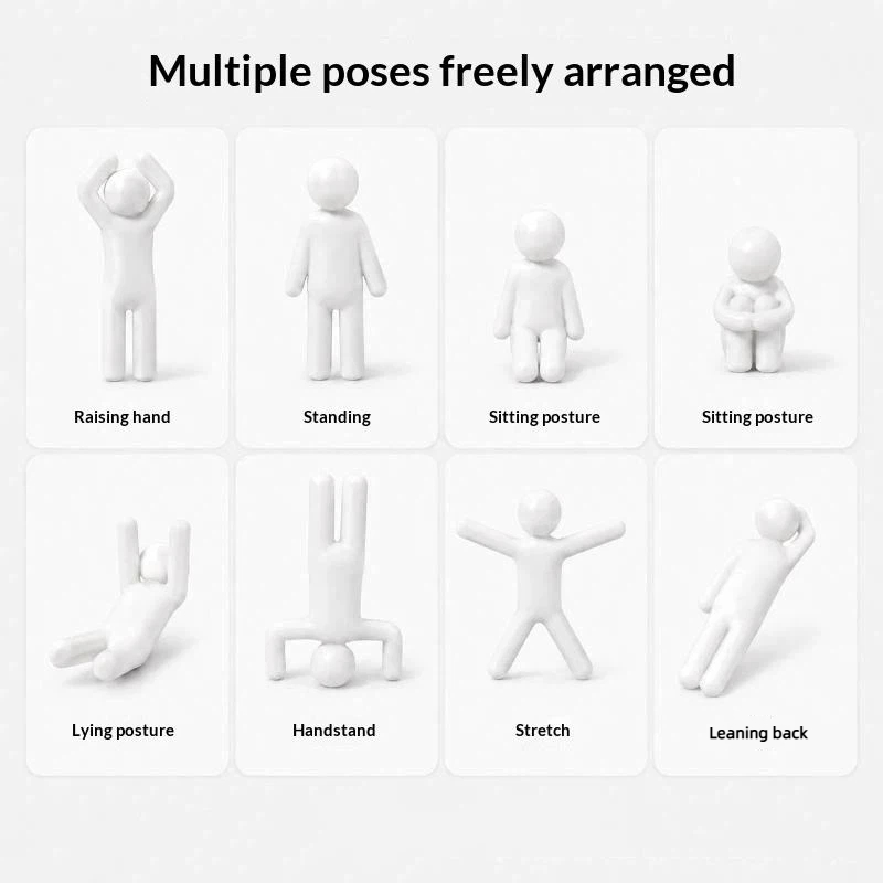 Nuevo - 8 Piezas de Figuras Co - 3D Printing Action Figure reseña y precio